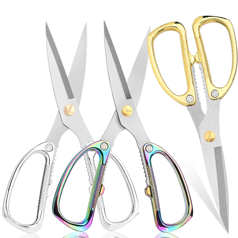 

SHWAKK 19.5cm Professional Tailor Scissors Embroidery Sewing Scissor Tools for Sewing Craft Fabric Cutting Cutter Shears