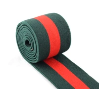 1 5 inch elastic belt webbing highly elastic striped webbing diy wallet with key chain handbag tote straps furniture trim