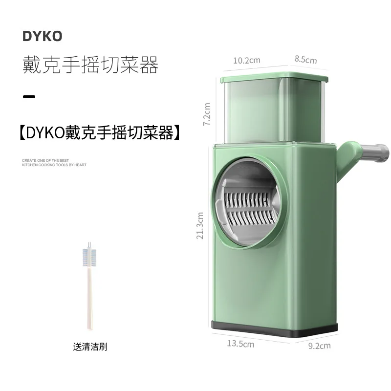 vegetable slicer manual kitchen accessories grater vegetable chopper 4 in 1 round cutter potato spiralizer home gadget tool item free global shipping