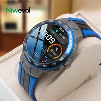 niwevol sports smart watch men multisport mode ip68 waterproof custom dial smartwatch for android ios heart rate fitness watches