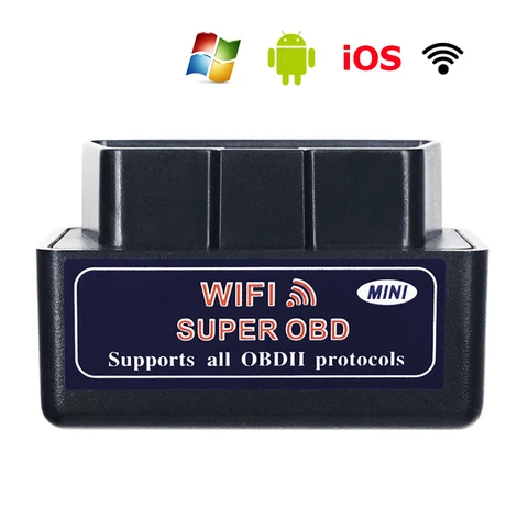 OBD ELM 327 V2.1 OBDII диагностический инструмент Super Mini ELM327 BT OBD2 адаптер автоматического сканера WIFI V1.5 для Android/PC/IOS