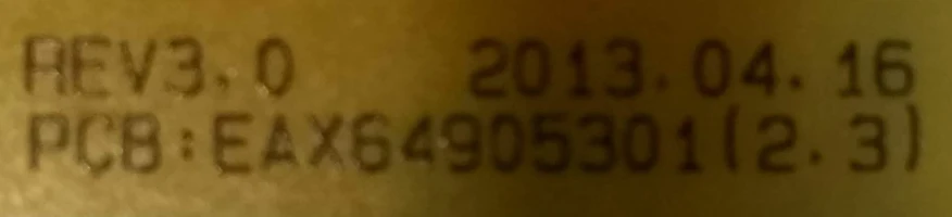 Power Supply EAX64905301(2.3) для телевизора LG 42LA615V 42LN570 39LN540 39LA620 и др. |