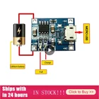 Зарядная плата с разъемом Micro USB, 5 В, 1 А, 18650 TP4056, модуль зарядного устройства литиевой батареи, с защитой, двойной функцией, 1 А, литий-ионная, регулируемая