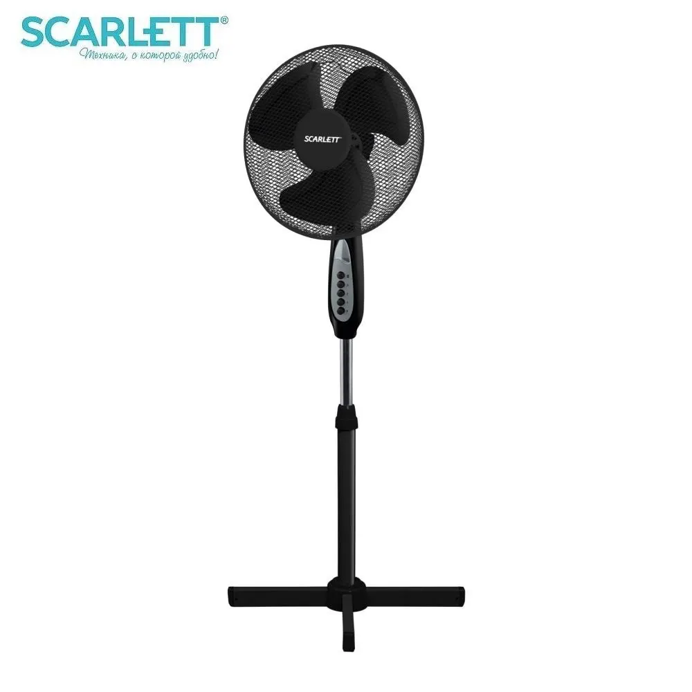 Напольный вентилятор Scarlett SC SF111B17 45 Вт|Вентиляторы| |