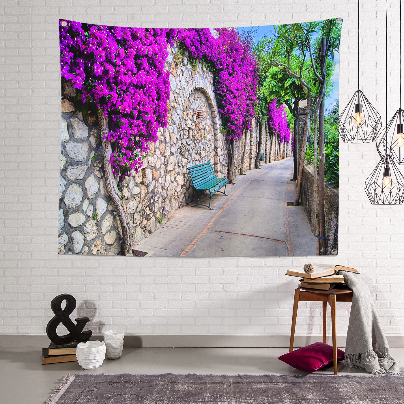 

Home Office Decoration Modern Pattern 3D Digital Printing Anti-Stain Rectangular Wall Cover Carpet