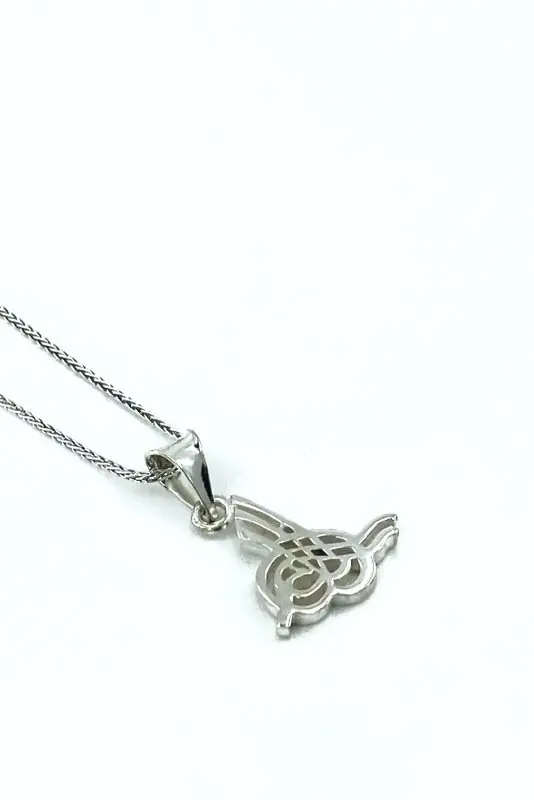 

60 cm Long Silver Chain Tuğra Silver Necklace