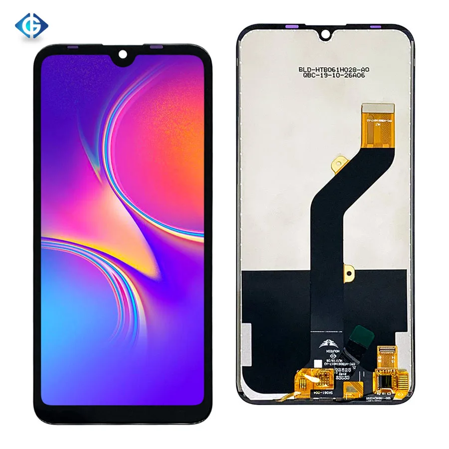 Замена экрана для Tecno Spark GO KC1 ЖК дисплей кодирующий преобразователь сенсорного в