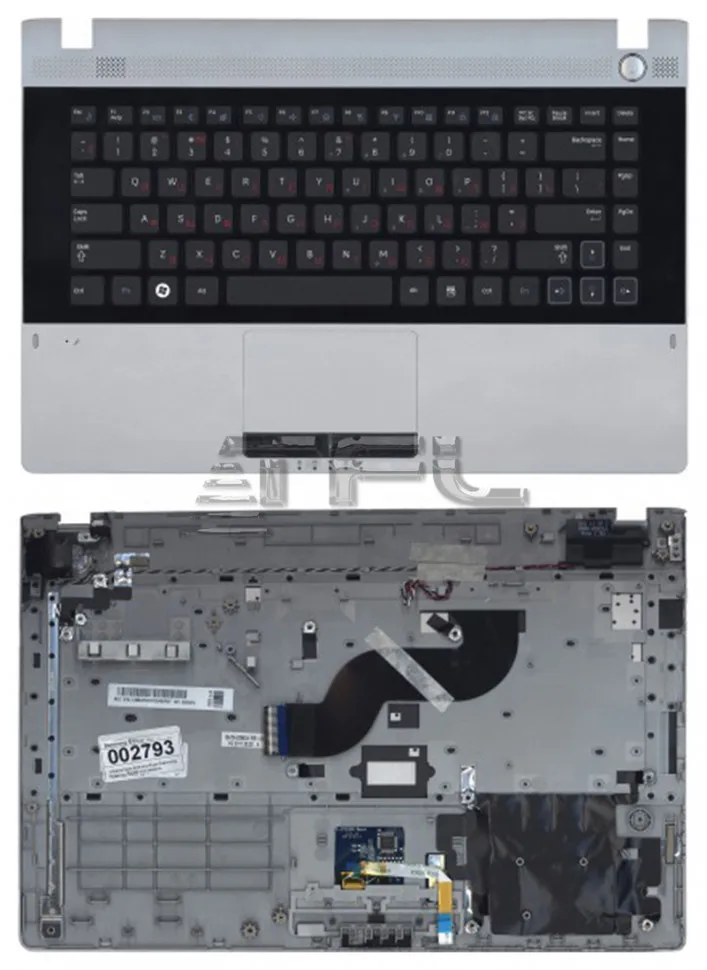 Клавиатура для ноутбука Samsung RV420 с корпусом|Клавиатуры замены| |