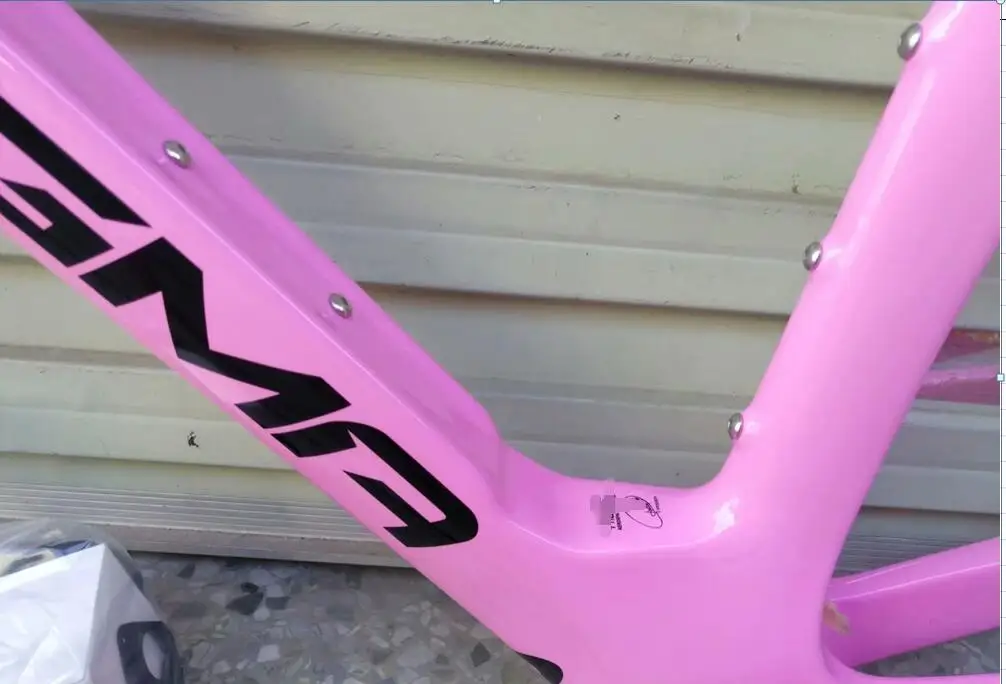 

New arrival cycling carbon bike frame v brakes or disc carbon bike frame woman color bicycle carbon frameset F12 carbon bikes