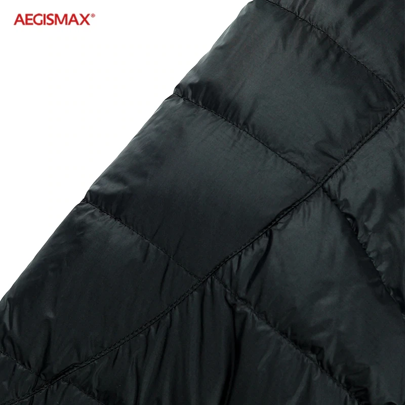 AEGISMAX Мужской Ультра светильник вес 95% белый гусиный пух 800FP пуховик для кемпинга