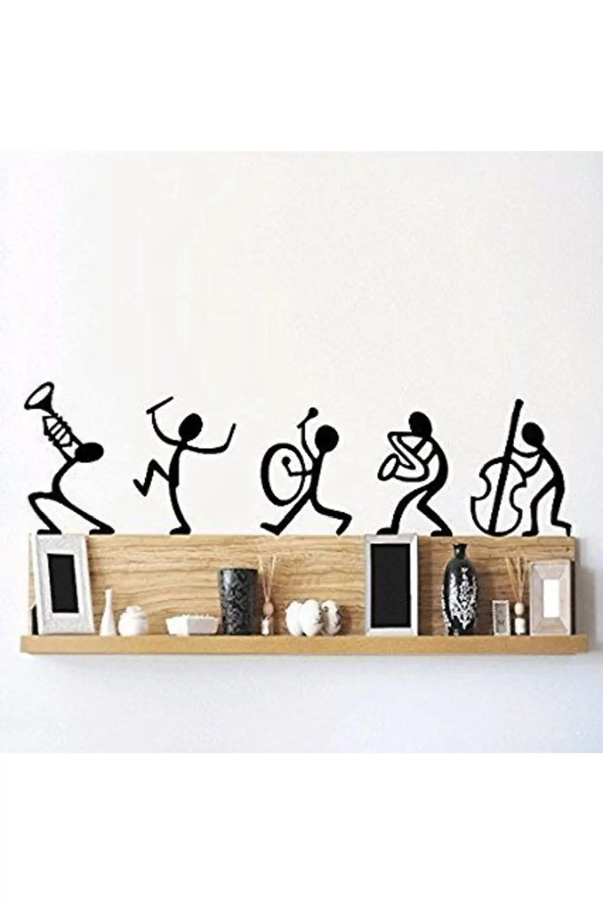 

Laser Cut Wood Wall Decor Music-Playing Adamlar Decorative Table