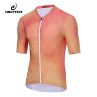 gierter mens cycling jersey low wind resistance quick dry breathable bicycle mtb t shirts tie dye soft maillot velo clothing