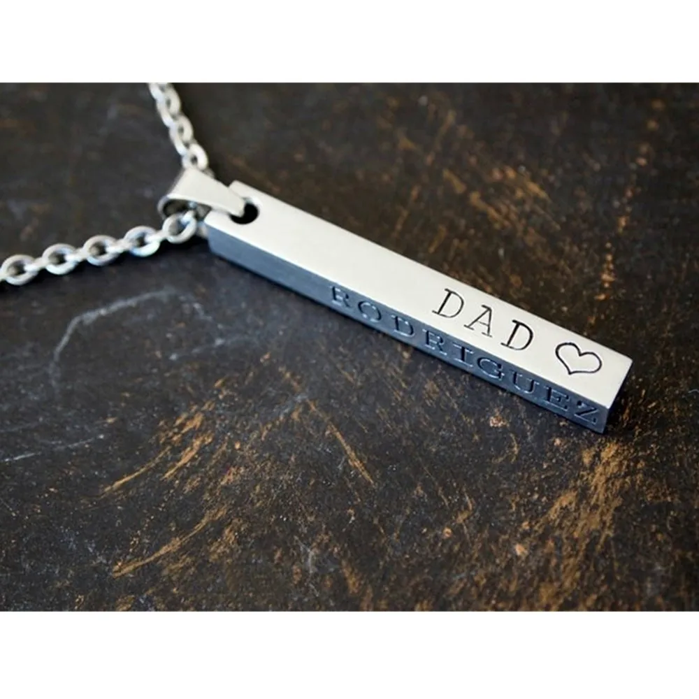 Таможня серебра ожерелье &quotкоординаты&quot для мужчин местоположение GPS