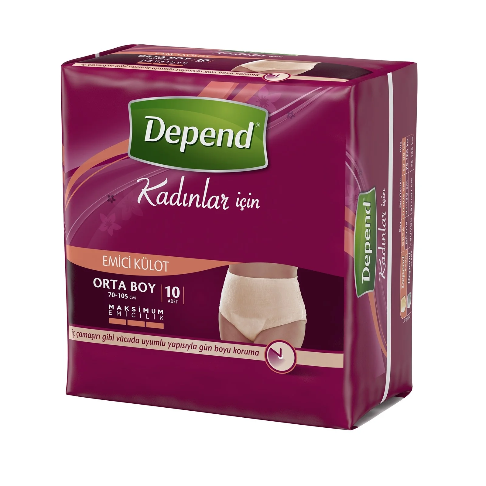 Женские впитывающие трусики ebebek 10 шт. | Мать и ребенок