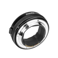commlite cm ef eosr arc af lens mount adapter efef s lenses to eos rrf mount camera with built in electronic control ring