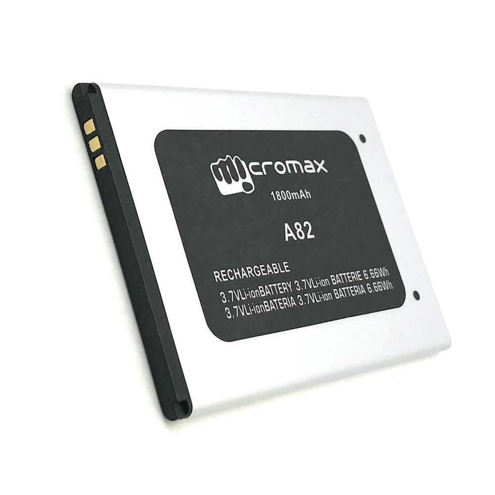 

10pcs/lot 1800mAh A82 Accumulator for Micromax A82 battery
