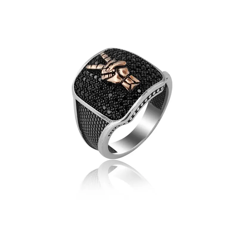 925 Silver Casual Men Ring for Young