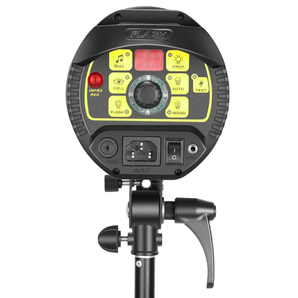 Neewer 800W Фотостудия со вспышкой и комплектом освещения Softbox: 400 Вт Monolight Flash (S 400N)