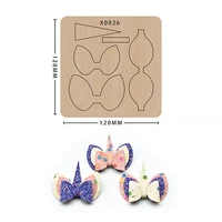 wooden diy scrapbooking stamps and die butterfly metal cutting dies bowknot unicorn shaped shape suitable for big shot machines