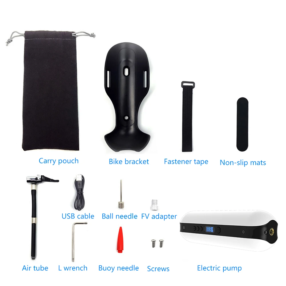 Беспроводной портативный компрессор для накачки шин цифровой фотонасос 12 В 150psi