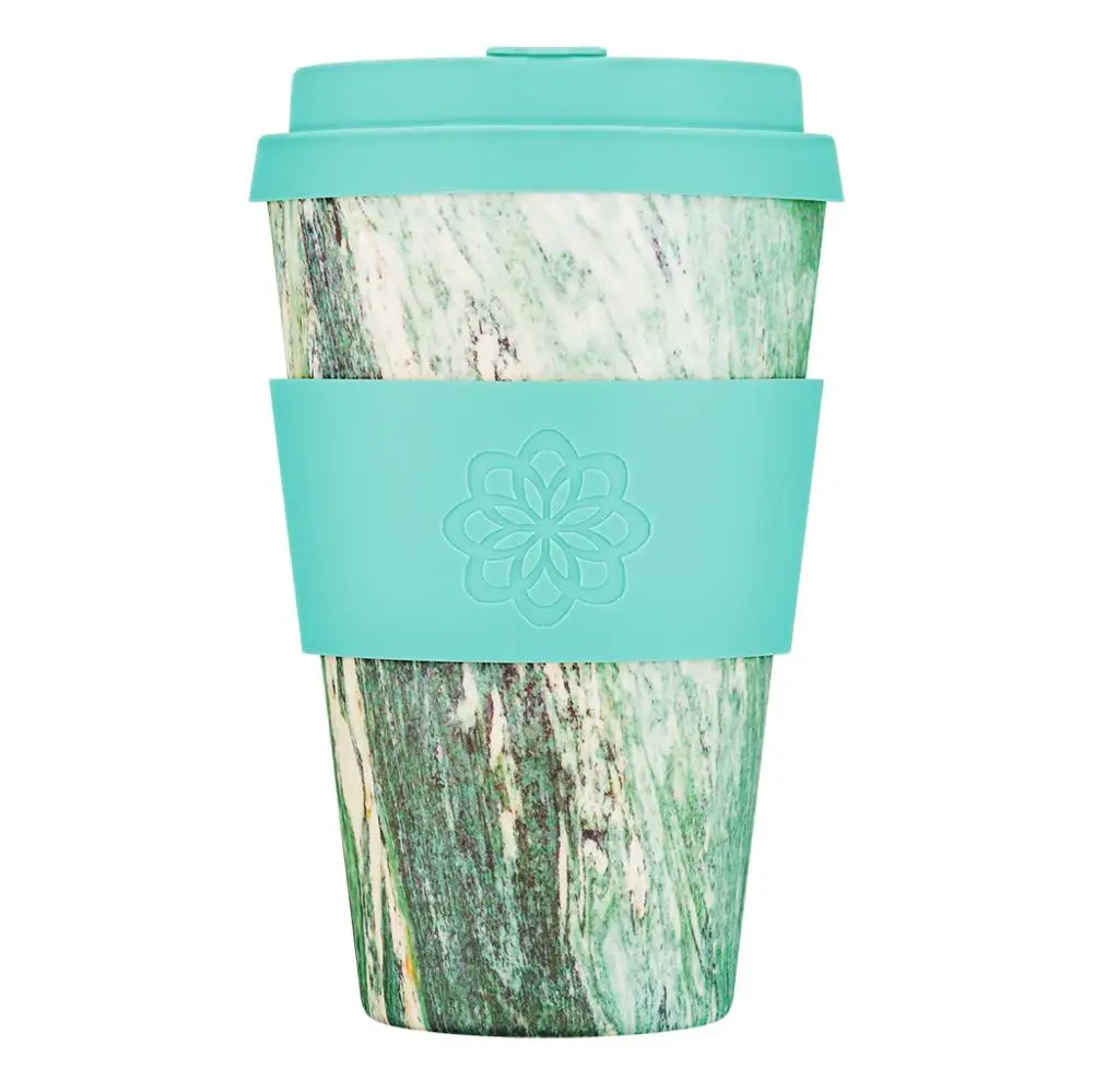 Кружка из бамбука Ecoffee Cup Marmo Verde 400 мл|Кружки| |