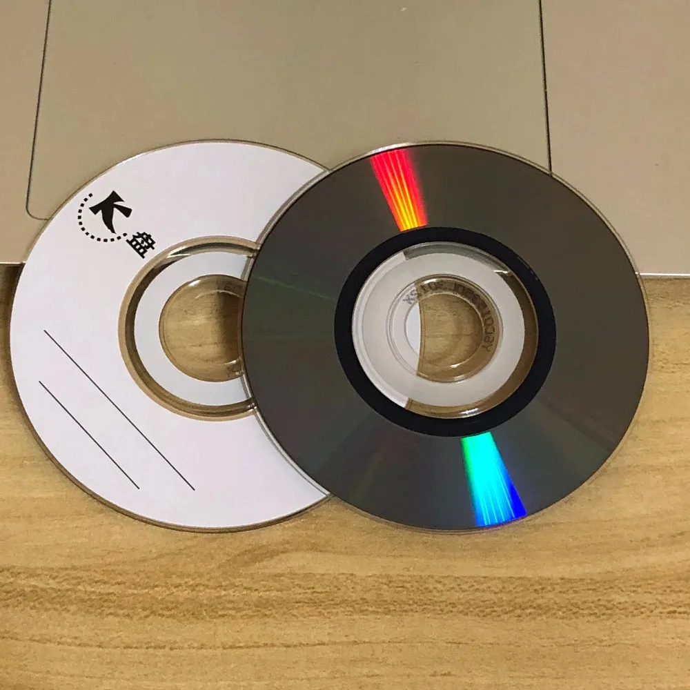 Высококачественный чистый DVD 5 шт. в упаковке 1 4x1 4 Гб 8 см мини печатные RW