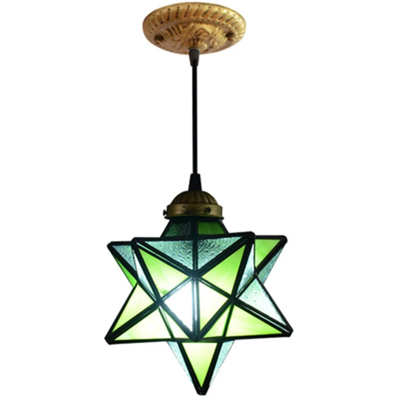 Европейский простой светильник для спальни креативная Звездная Люстра гостиной