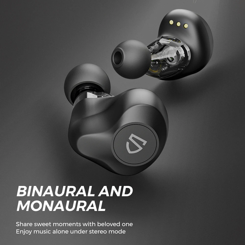 SOUNDPEATS, двойные динамические драйверы, беспроводные наушники, Bluetooth 5,0, APTX, аудио, CVC, шумоподавление, 27ч, время воспроизведения, наушники