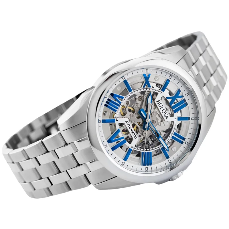 Mechanical Wristwatches Bulova/bulova 96A187 mens waterproof watch wrist watches accessories on the bracelet self-winding | Наручные часы