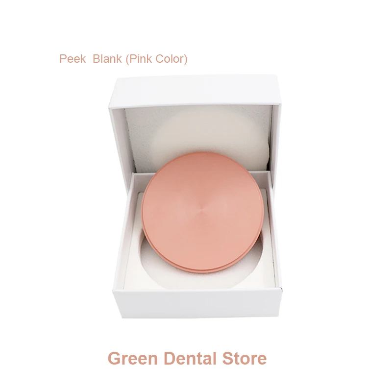 Denture Lab PEEK Block 98mm Hybrid Material CAD CAM  Dentures Prosthetics CE Approved for Making Support and Tray