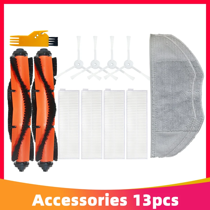

Xiaomi Robot Vacuum Mop Essential Mijia G1 MJSTG1 Mijia Robot Vacuum Cleaner Hepa Filter Brush Cover Main Brush Side Brush Parts
