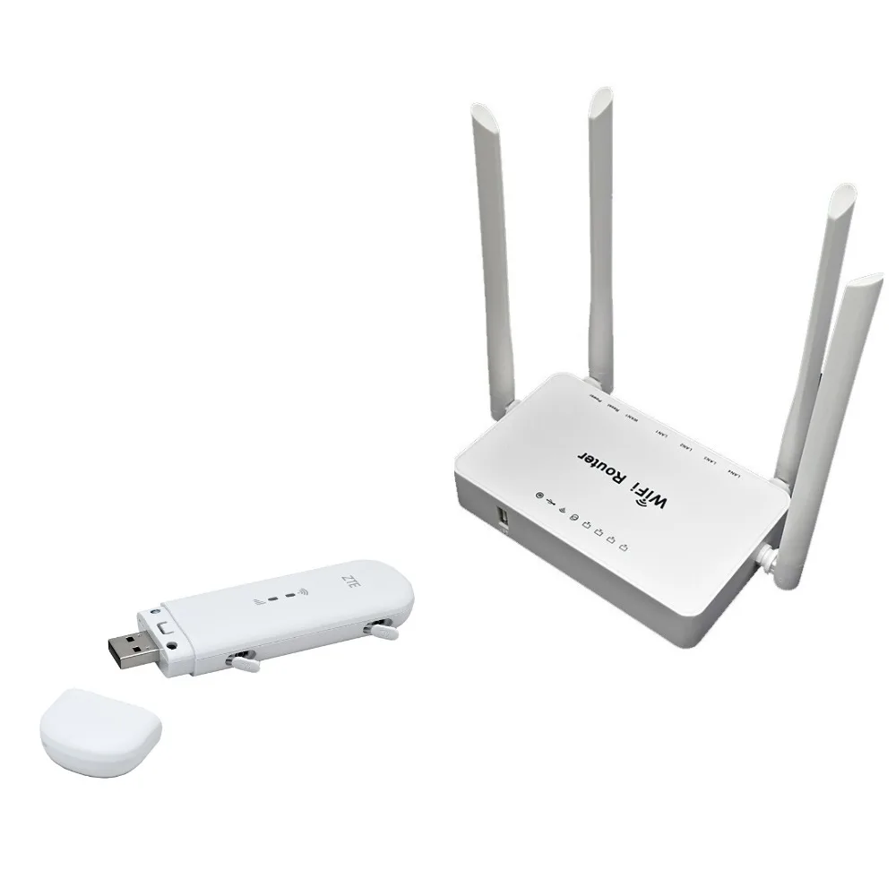 Wi-Fi роутер ZBT WE1626 12В Omni II 300 Мбит/с 2 4 ГГц мощный стабильный беспроводной для 4G
