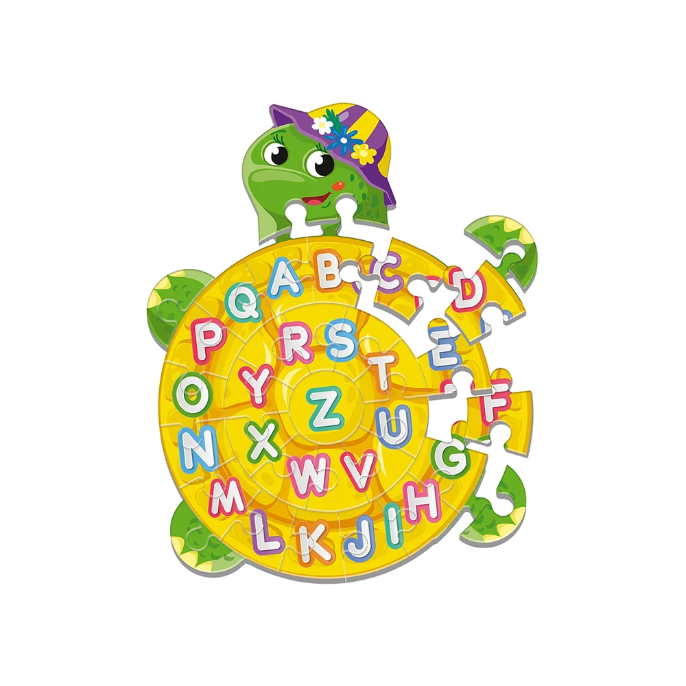 Мягкий фигурный пазл Malamalama &quotАВС. Английский алфавит&quot|Пазлы| |