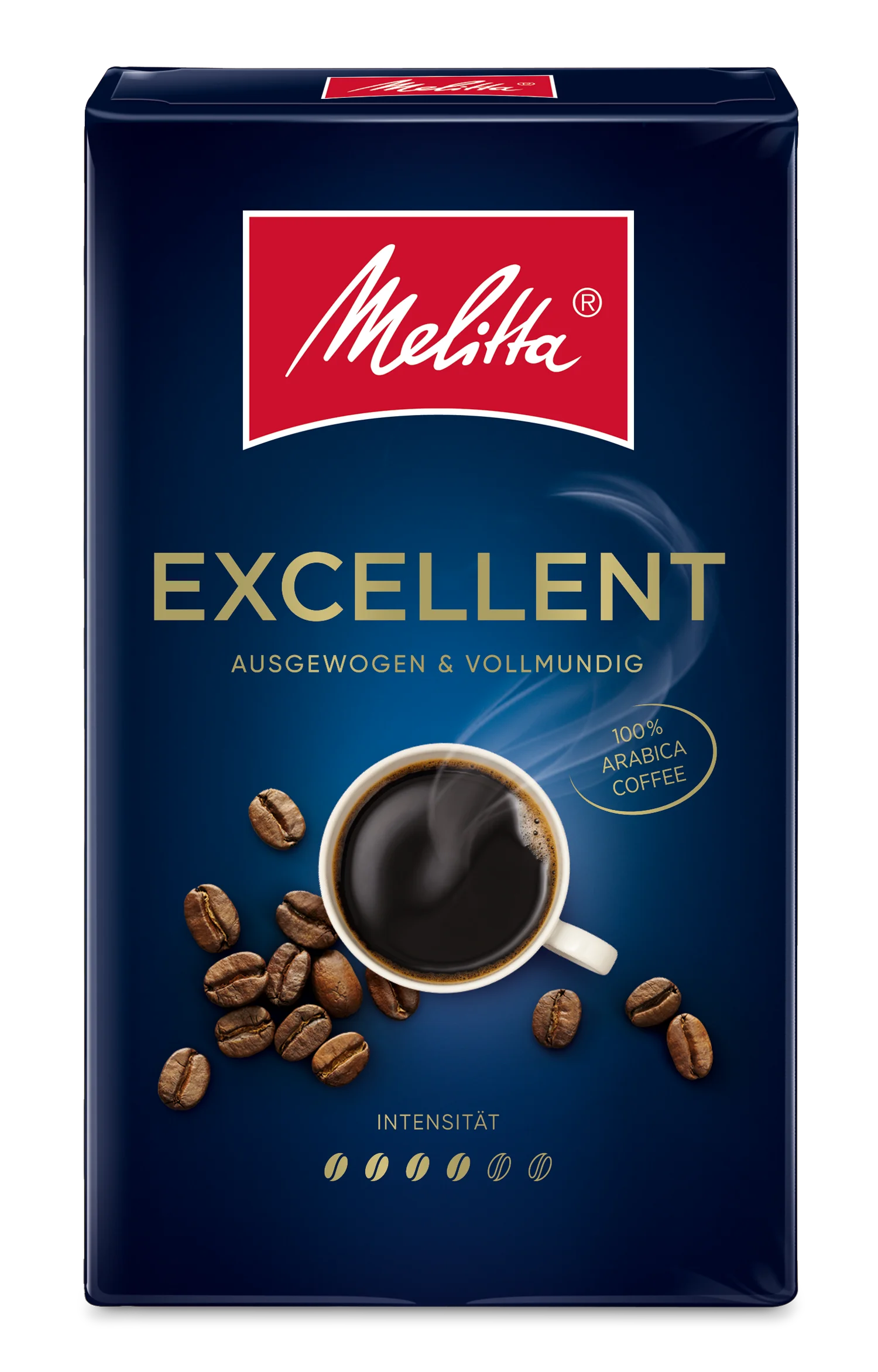 Кофе Melitta натуральный жареный молотый &quotЭкселлент" вакуумная упаковка 250 грамм