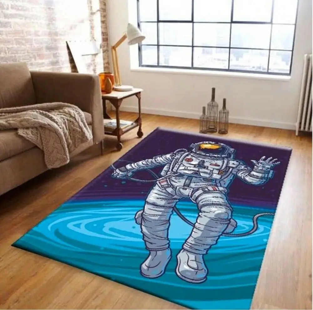 

Astronaut 2 Kids Patterned Carpet ,Non Slip Floor Carpet,Teen's Carpet,Turkish Rug