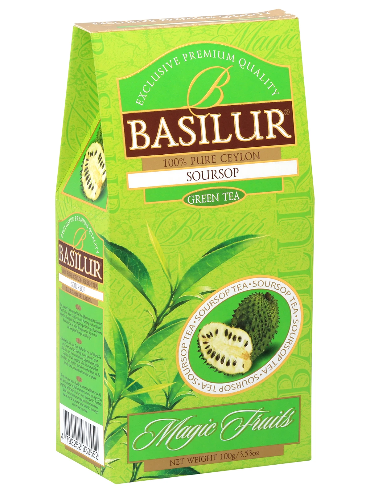 Чай зеленый Basilur 71318-00 Волшебные фрукты &quotСаусеп&quot 100 г. | Продукты