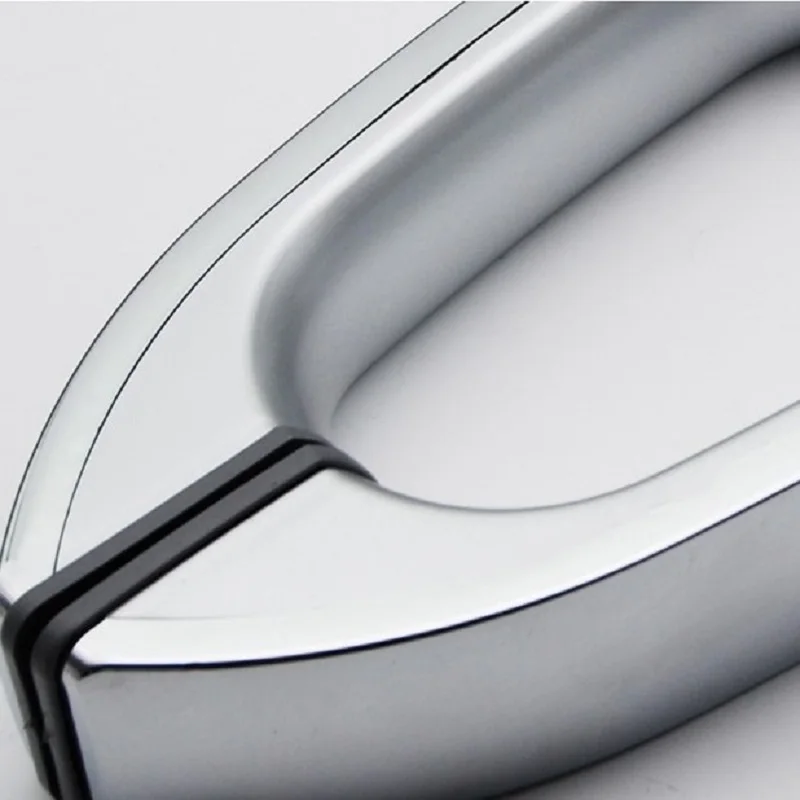 Ручки для душевых дверей из пластика. Душевая кабина. Для двух отверстий в стекле.