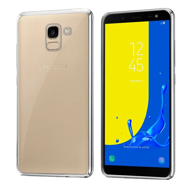 Чехол samsung J600 Galaxy J6 Edge металлик (серебристый) | Мобильные телефоны и аксессуары