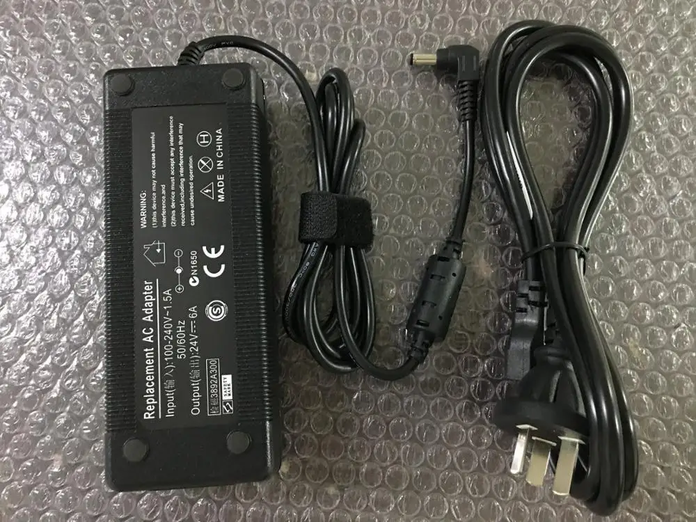 24VDC 6A 144W адаптер силовой трансформатор вход 100 240Vac ~ 1.5A AC выход AC/DC источник питания