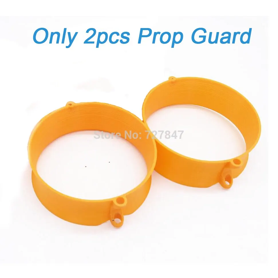 Only 2pcs Prop Guard Пончик 3 дюйма 140 140 мм Рамка комплект мини-Дрон Н типа рамка с 3D печатью части Опора защита для DIY RC FPV - Цвет: Only 2pcs Prop Guard