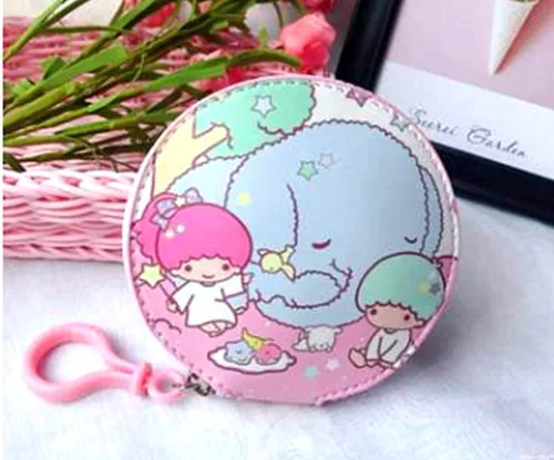 Hello kitty мультфильм pu кожа Монета Сумка Кошелек держатель для наушников ключ сумка XK-0862 - Цвет: 13