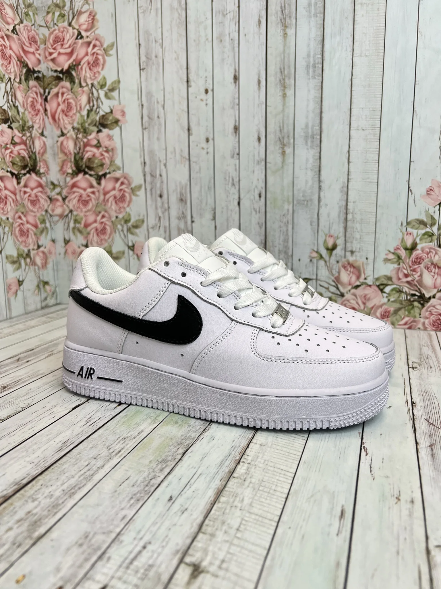 Кроссовки Air Force 1 женские-мужские белые |