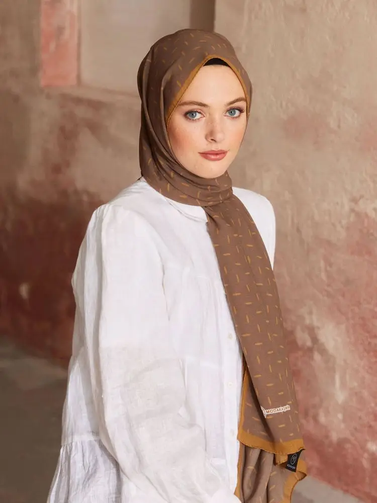 

Fashion Cashmere Medina Silk Pure Pattern Shawl Comfortable Stylish Hijab Turkish Made Women's Muslim Fashion Modest Clothing