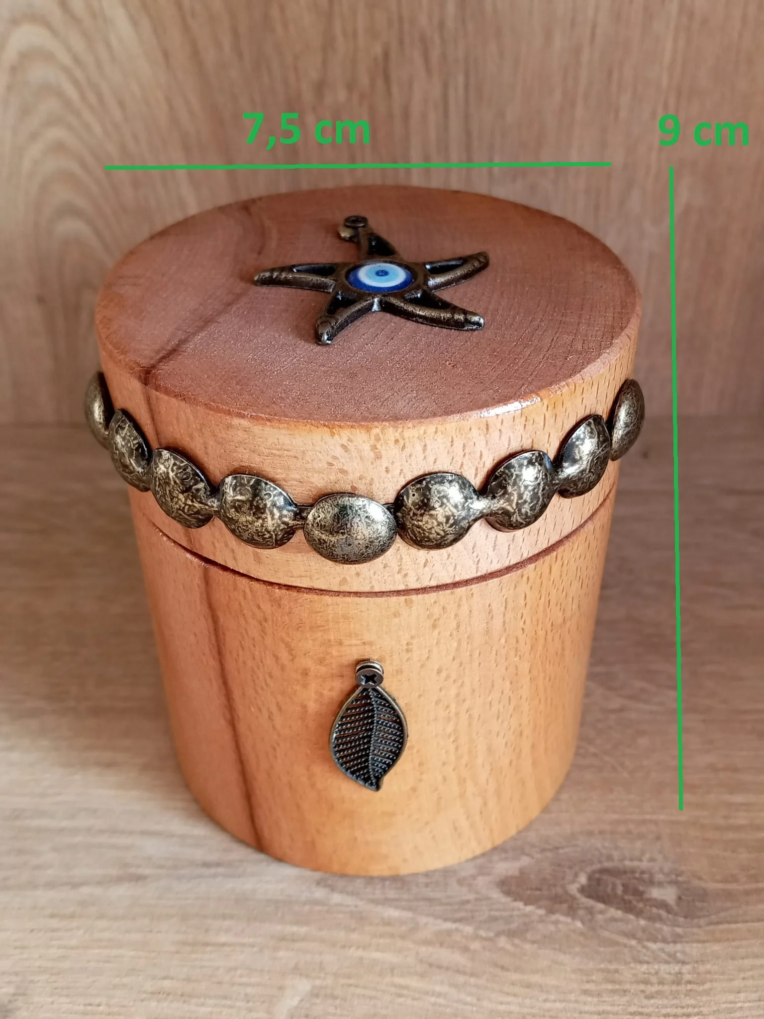 Rustic Wood Wedding Ring Necklace Box. Authentic Box.