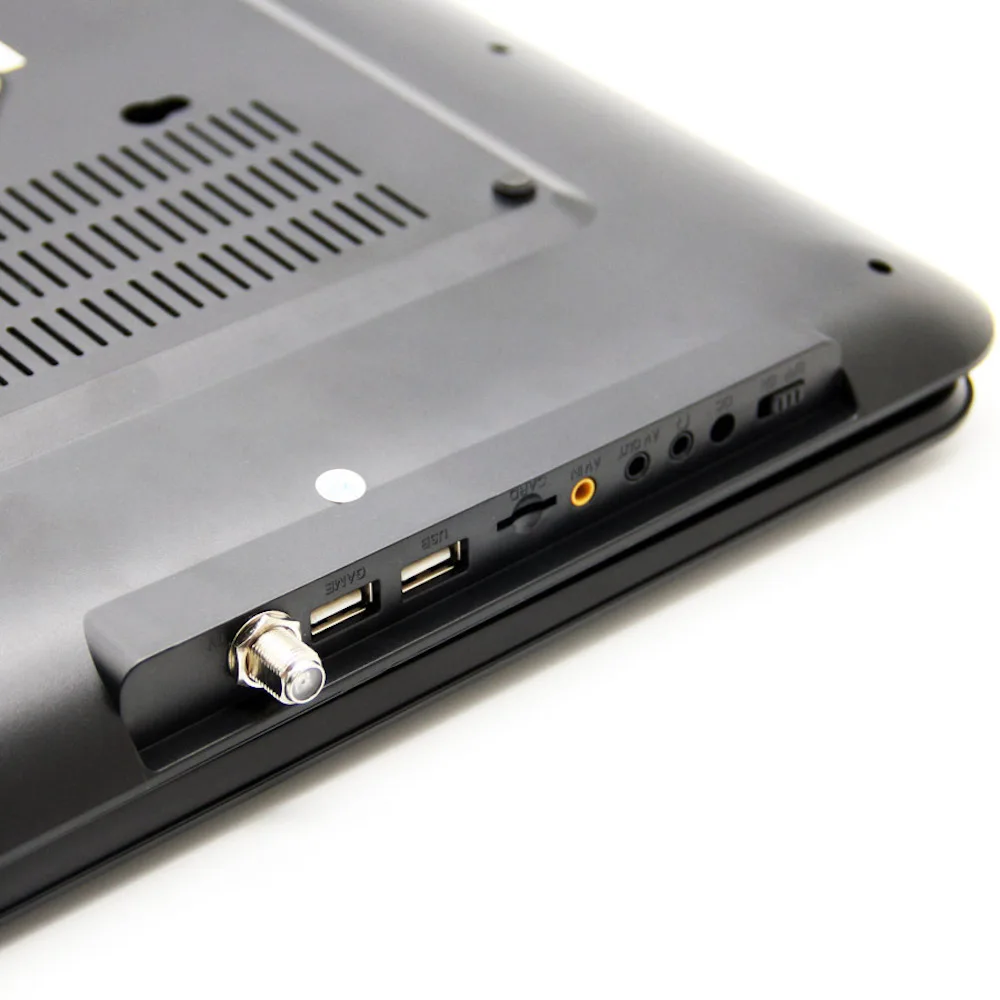 Портативный dvd-плеер с ТВ-тюнером DVB-T2 поворотный экран рекордер ТВ-плеер для