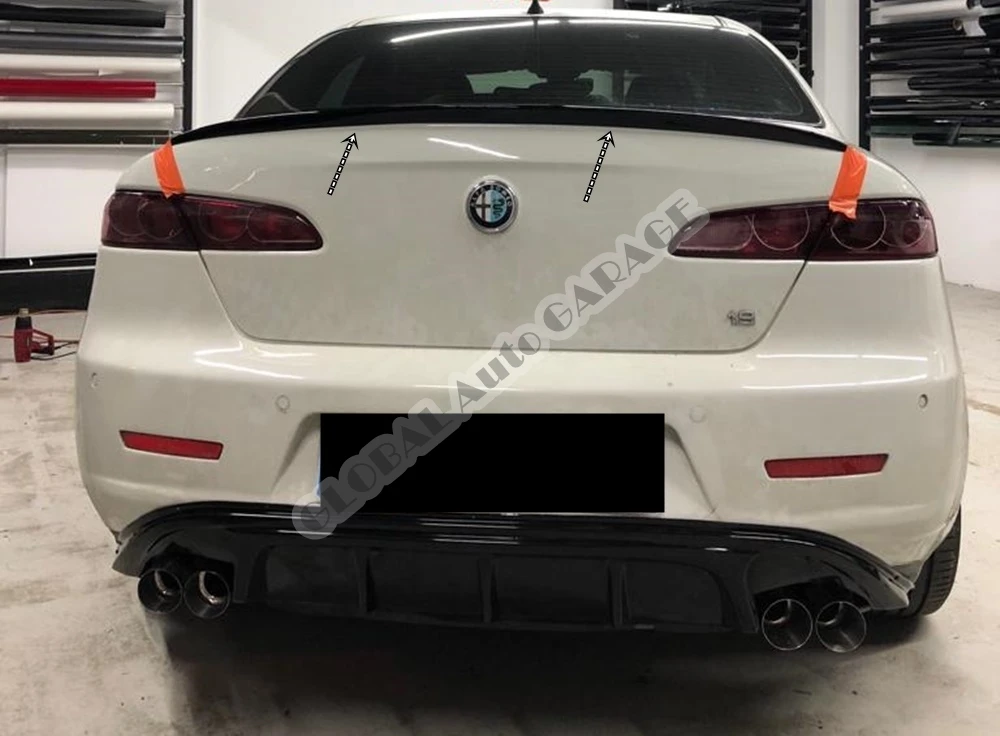 Спойлер для ALFA ROMEO 159 2005-2010 автомобильный аксессуар универсальные спойлеры