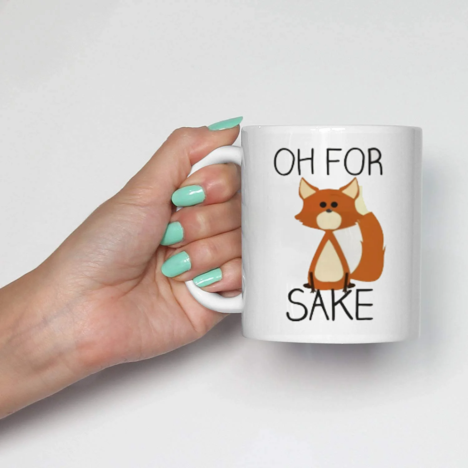 Oh For Sake Fox Mug Movie Same Style Ceramic Coffee 11oz Milk Tea Cup Christmas Gift | Mugs