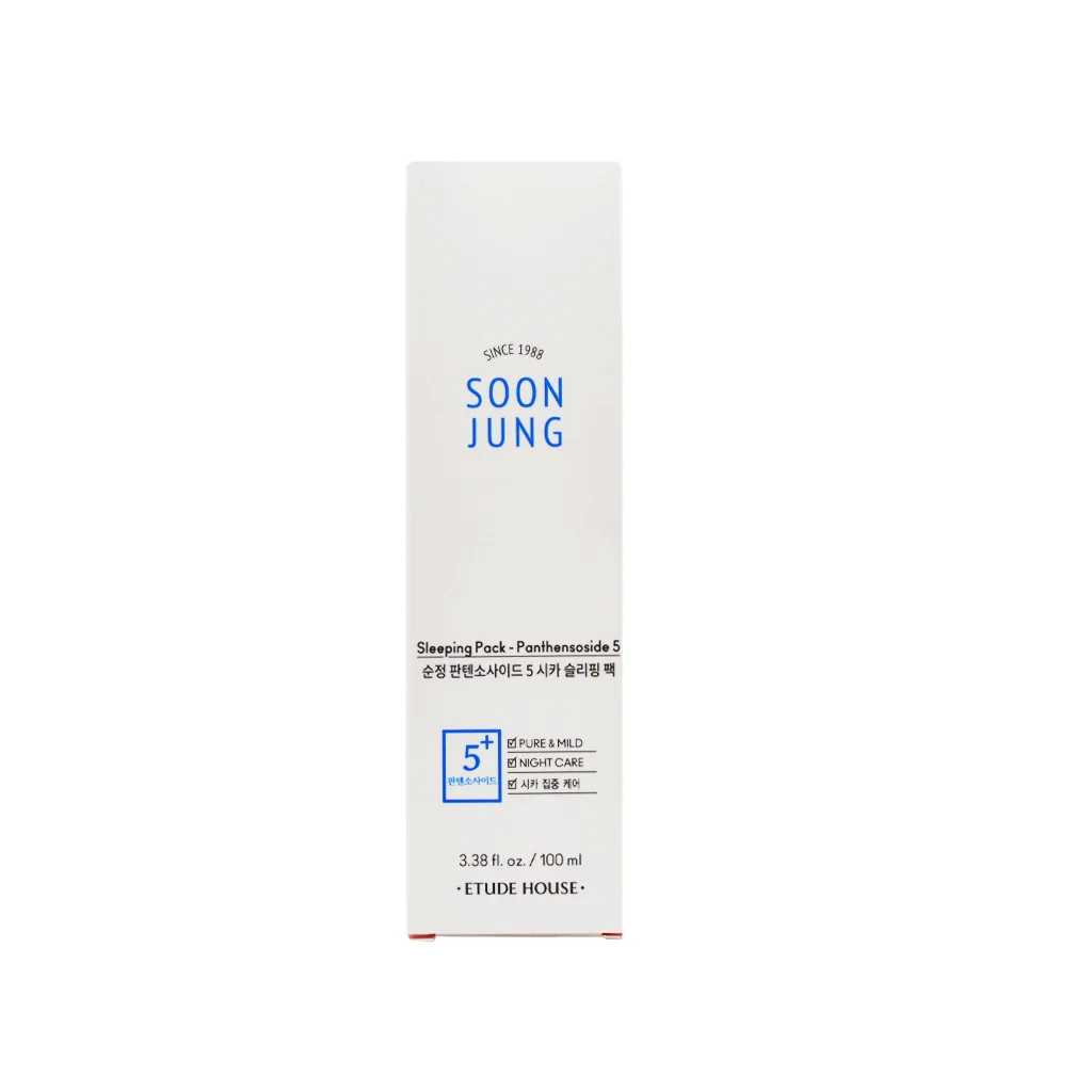 Etude House Ночная маска для бережного ухода за чувствительной кожей лица Soon
