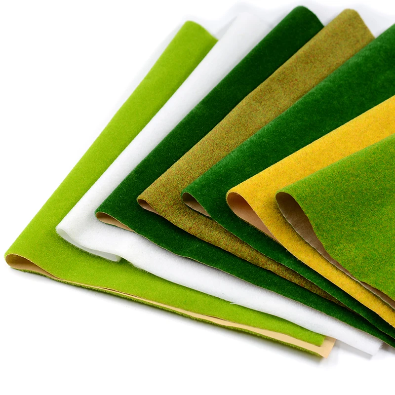 Травяной коврик с пейзажем для модели поезда не клейкая бумага 25x25 см 50x50 | Отзывы и видеообзор
