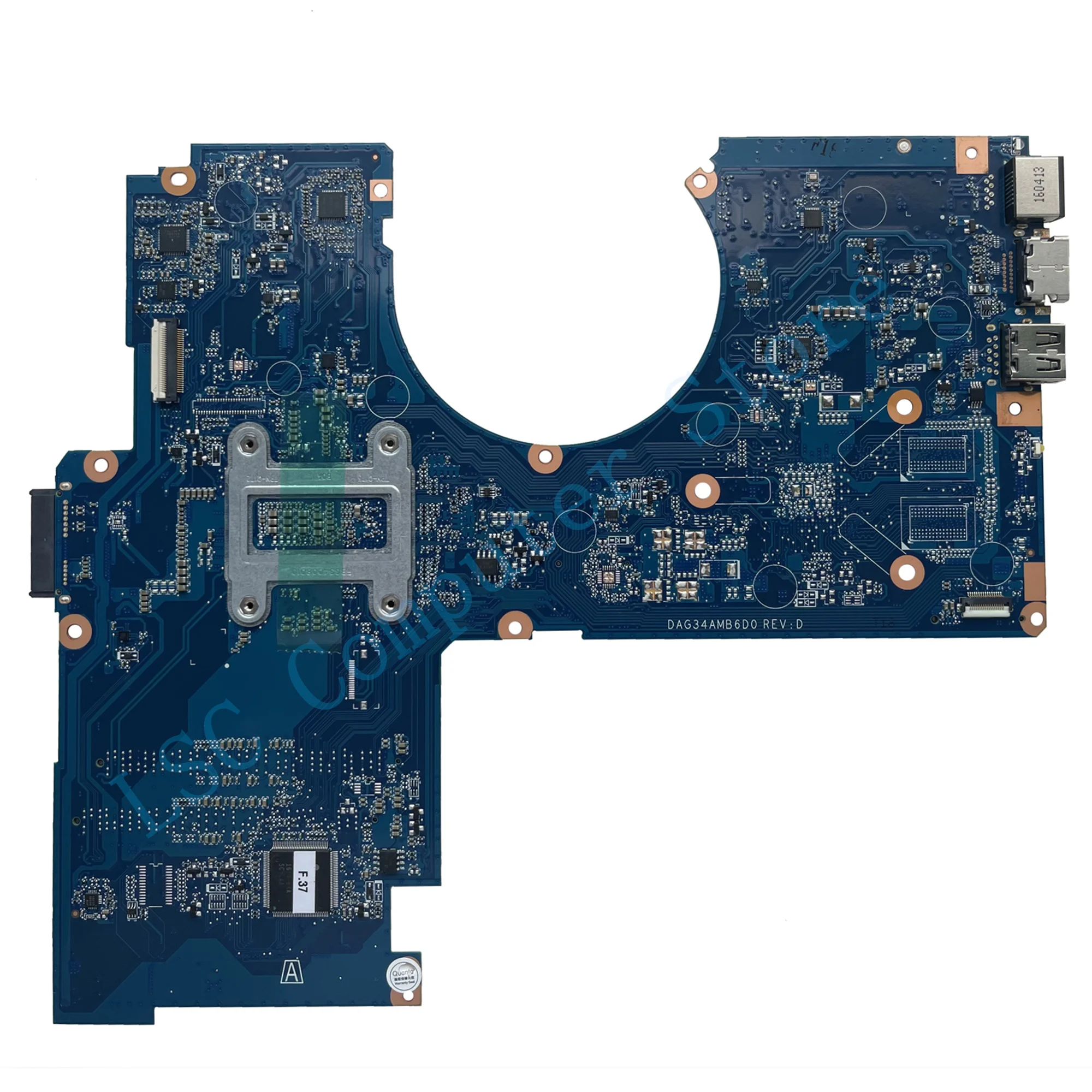 Материнская плата LSC для ноутбука HP Pavilion 15-AU 856224-601 859246-601 860274-601 I5-6200U CPU DAG34AMB6D0 DDR4 100%